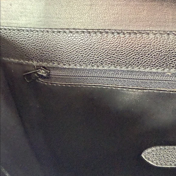 Nina Ricci Black Leather Envelope Bag - Picture 9 of 9